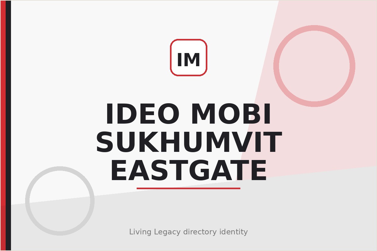 Ideo Mobi Sukhumvit Eastgate project