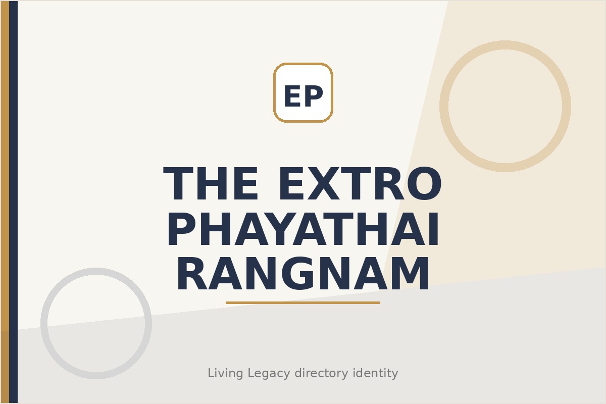 The Extro Phayathai - Rangnam project