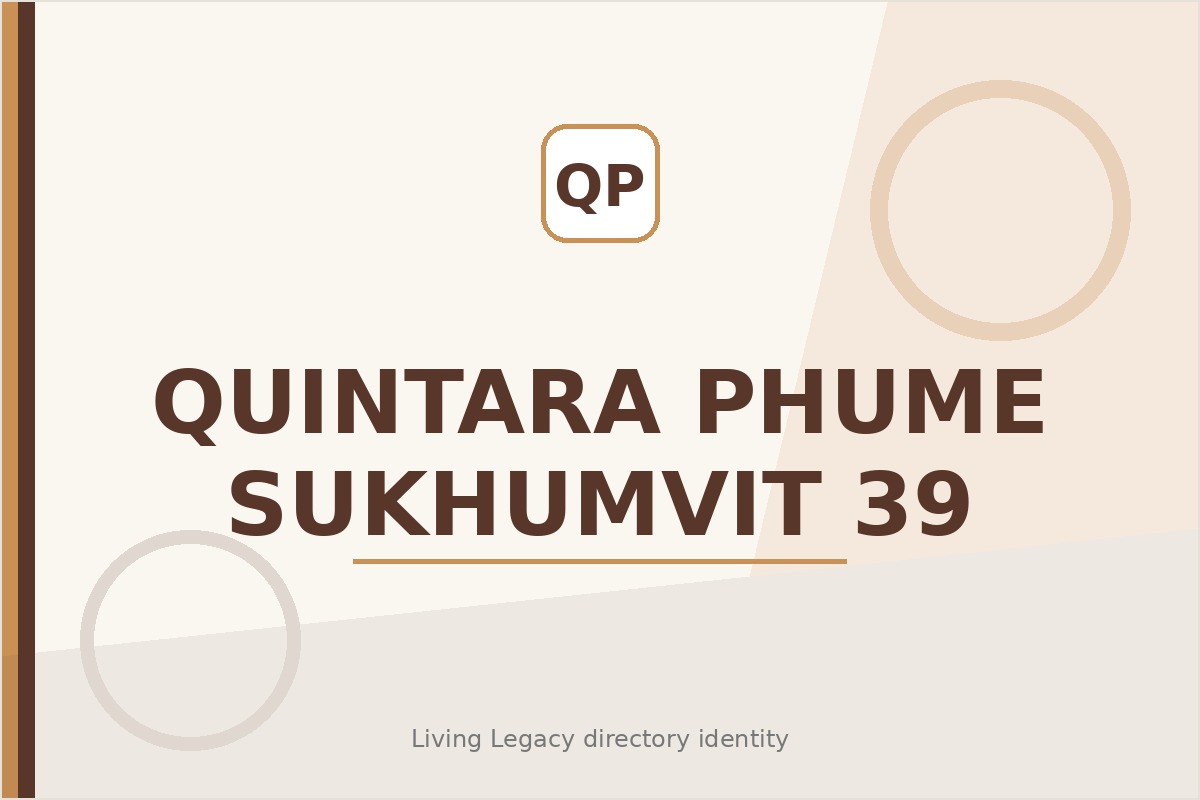 Quintara Phume Sukhumvit 39