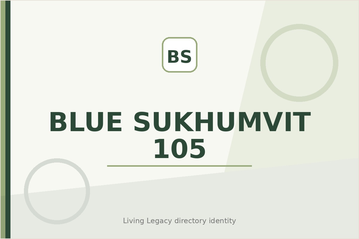 Blue Sukhumvit 105 project