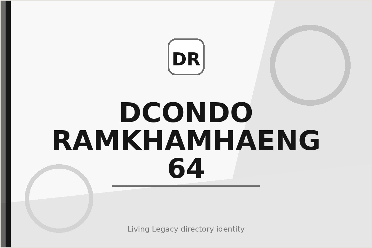Dcondo Ramkhamhaeng 64 project