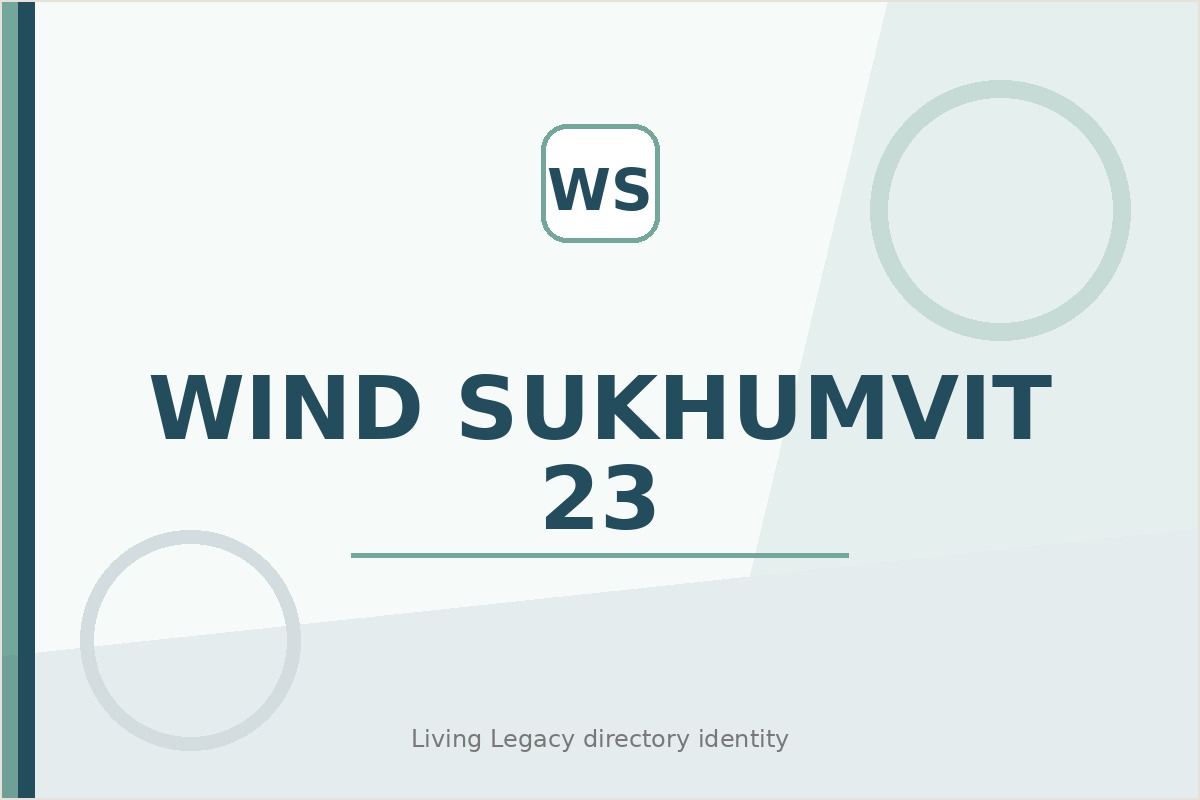 Wind Sukhumvit 23 project