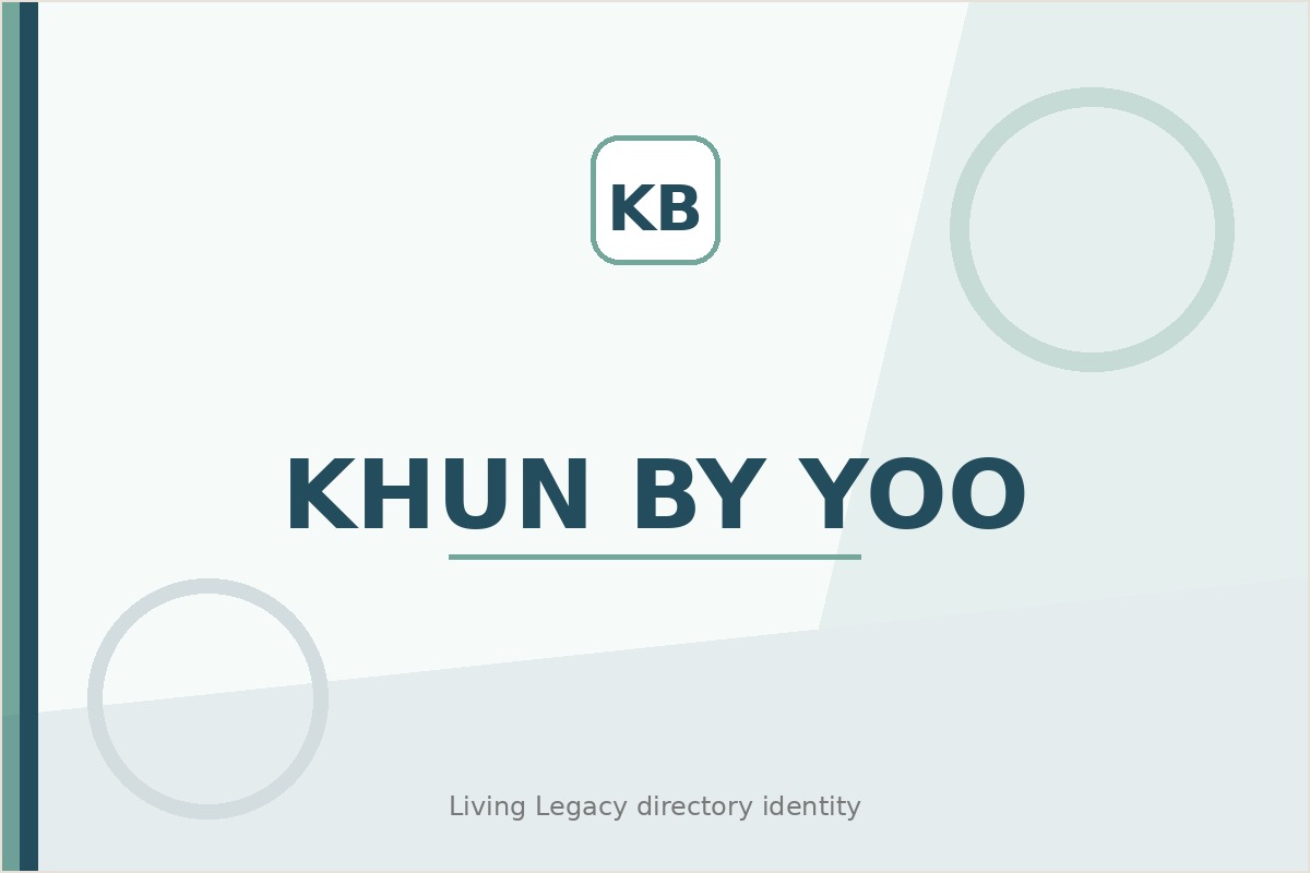 Khun By Yoo project