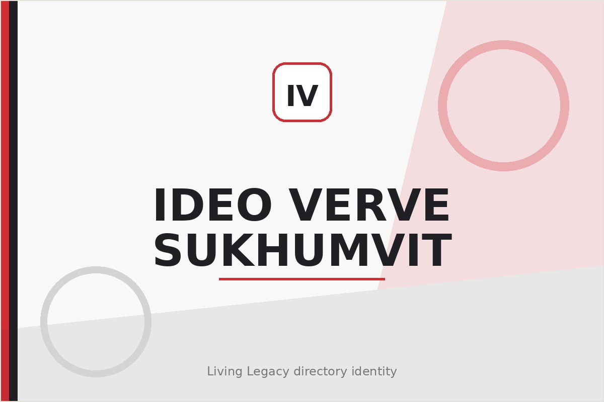 Ideo Verve Sukhumvit project
