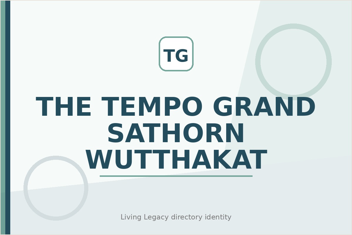 The Tempo Grand Sathorn - Wutthakat project