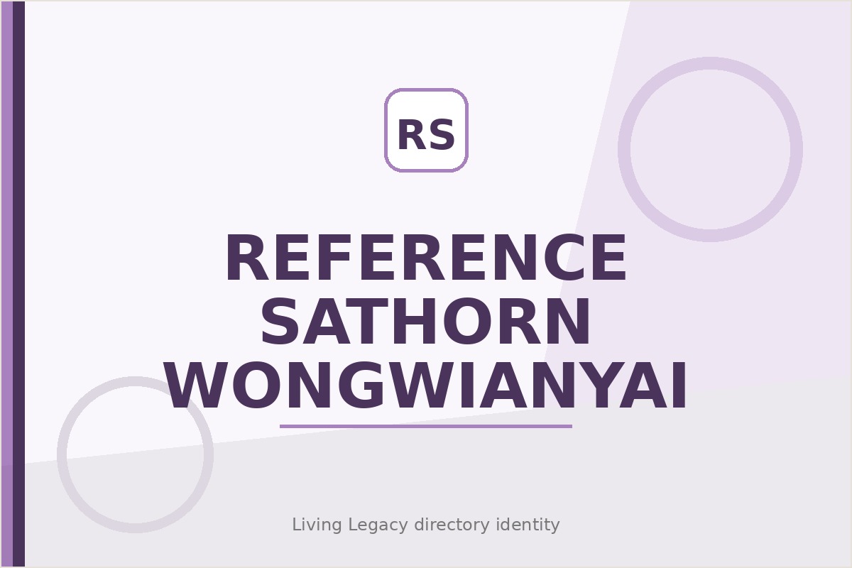 Reference Sathorn - Wongwianyai project
