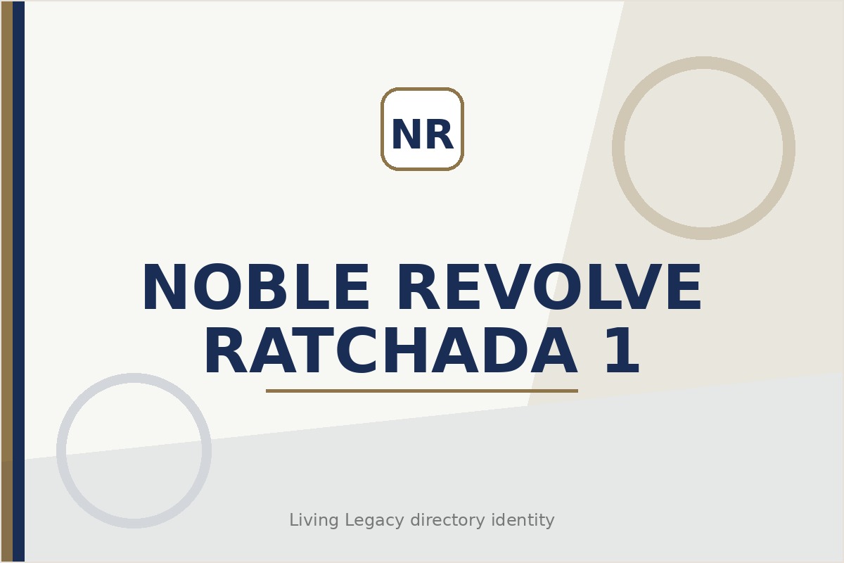 Noble Revolve Ratchada 1
