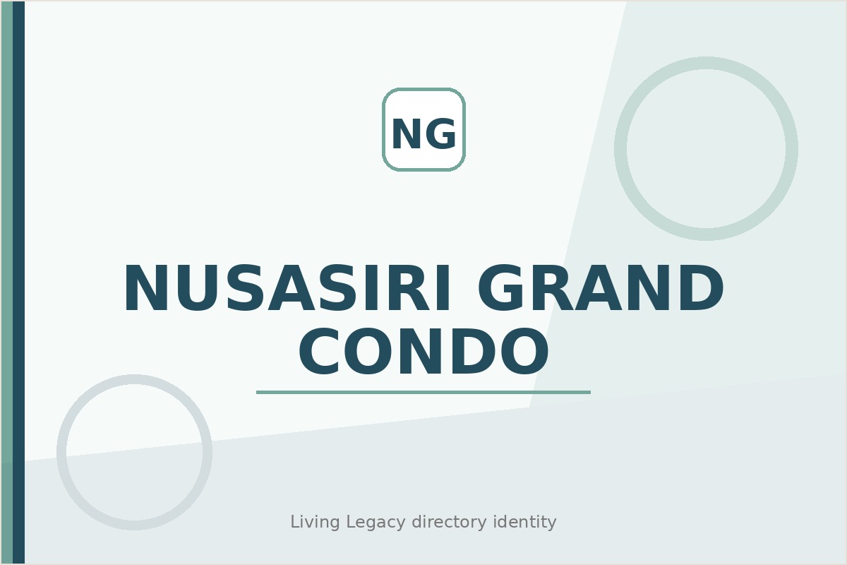 Nusasiri Grand Condo project