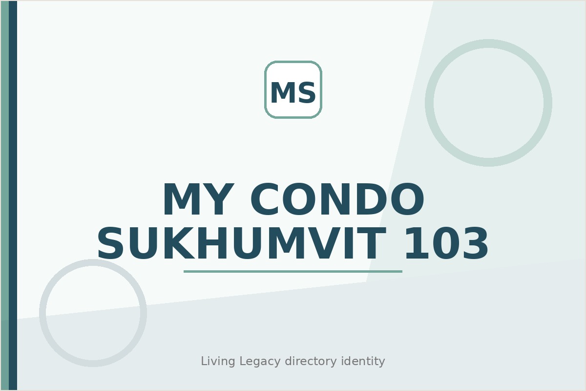 My Condo Sukhumvit 103 project