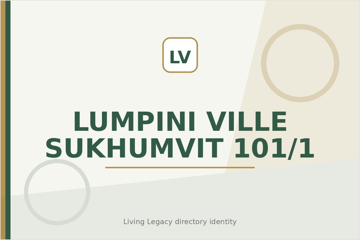 Lumpini Ville Sukhumvit 101/1 project