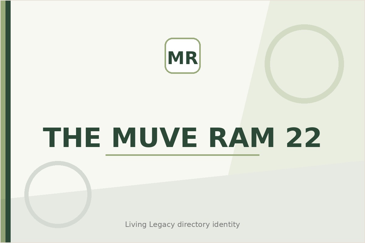 The Muve Ram 22 project