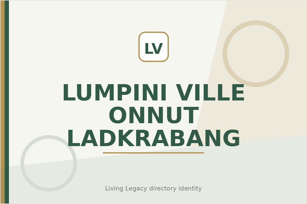 Lumpini Ville Onnut - Ladkrabang