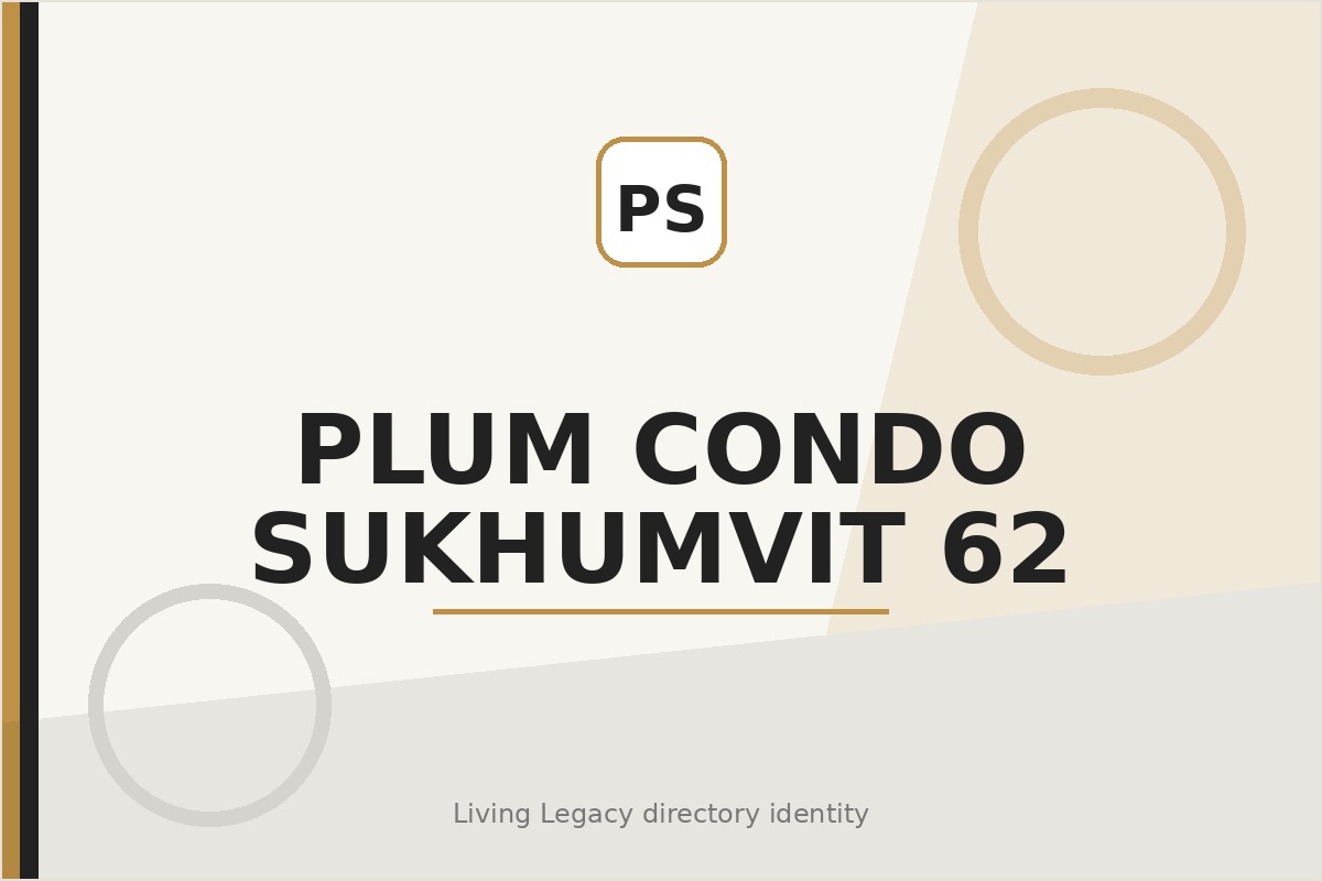 Plum Condo Sukhumvit 62 project