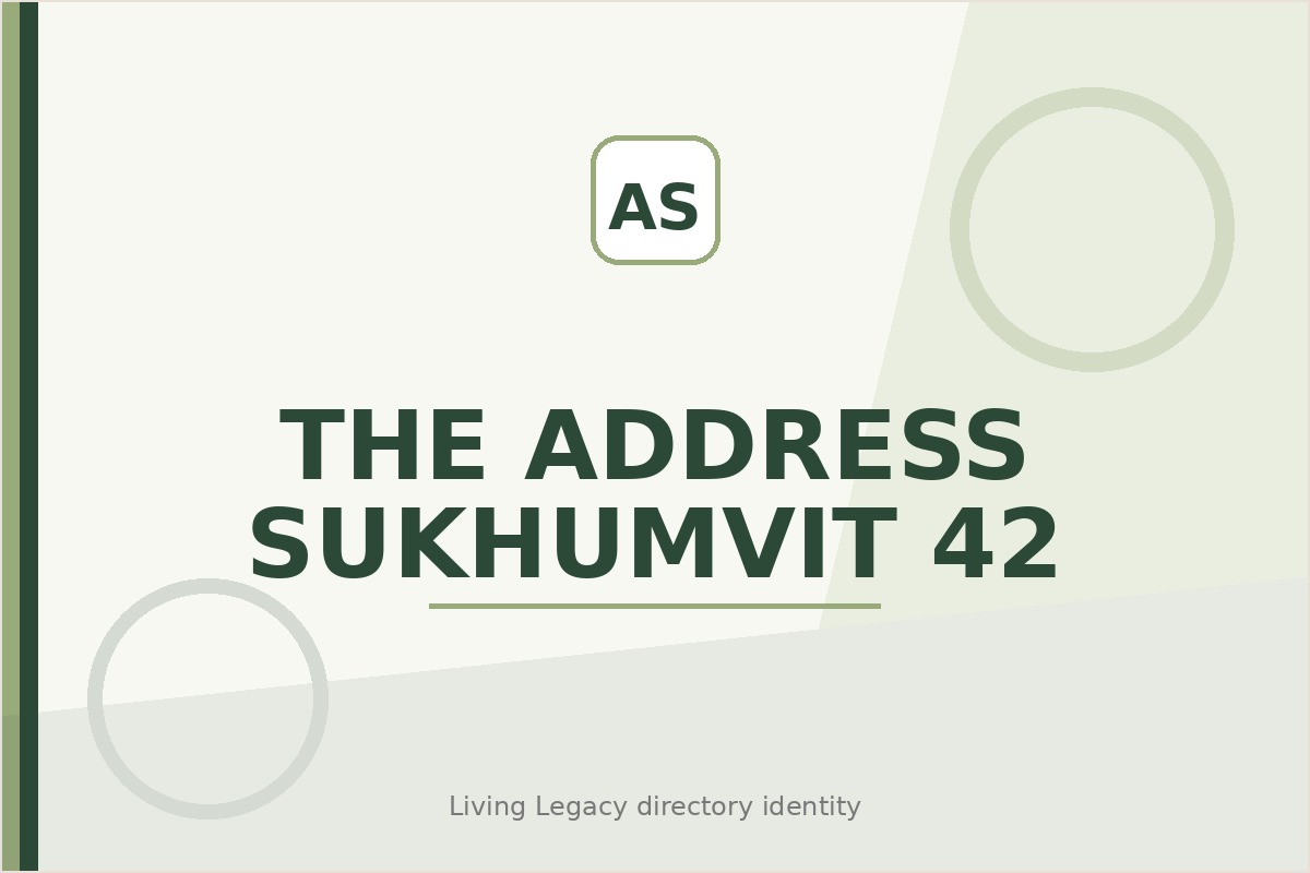 The Address Sukhumvit 42 project