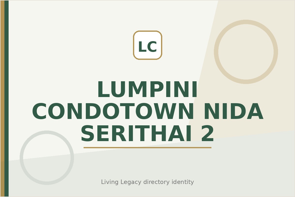 Lumpini Condotown Nida - Serithai 2 project