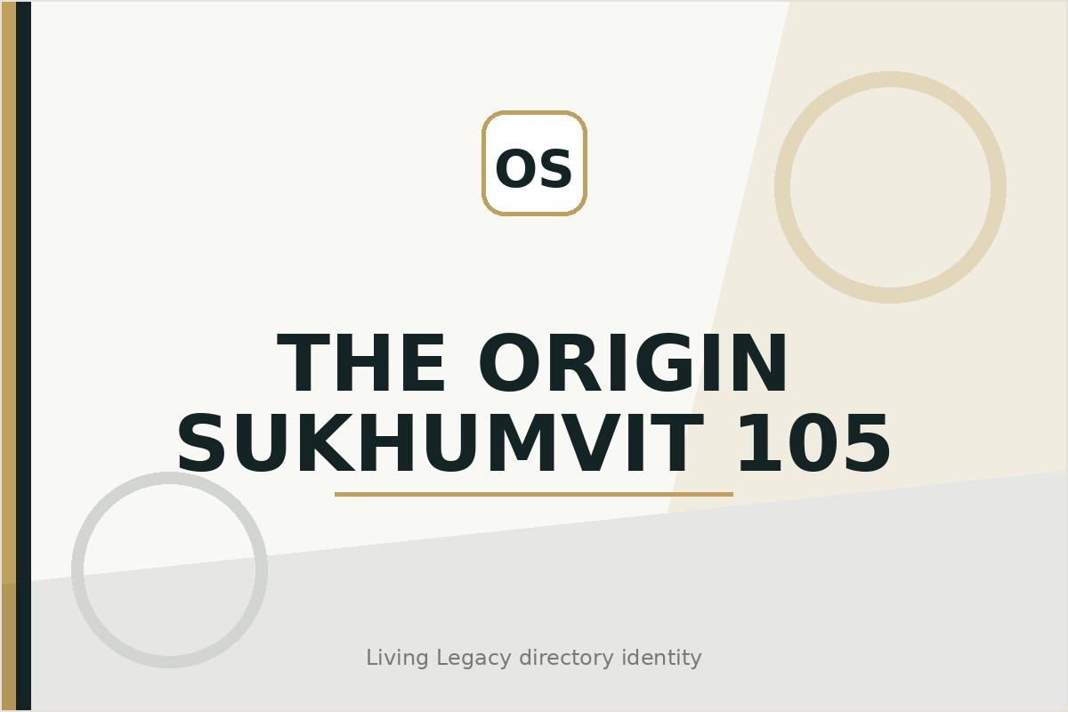 The Origin Sukhumvit 105 project