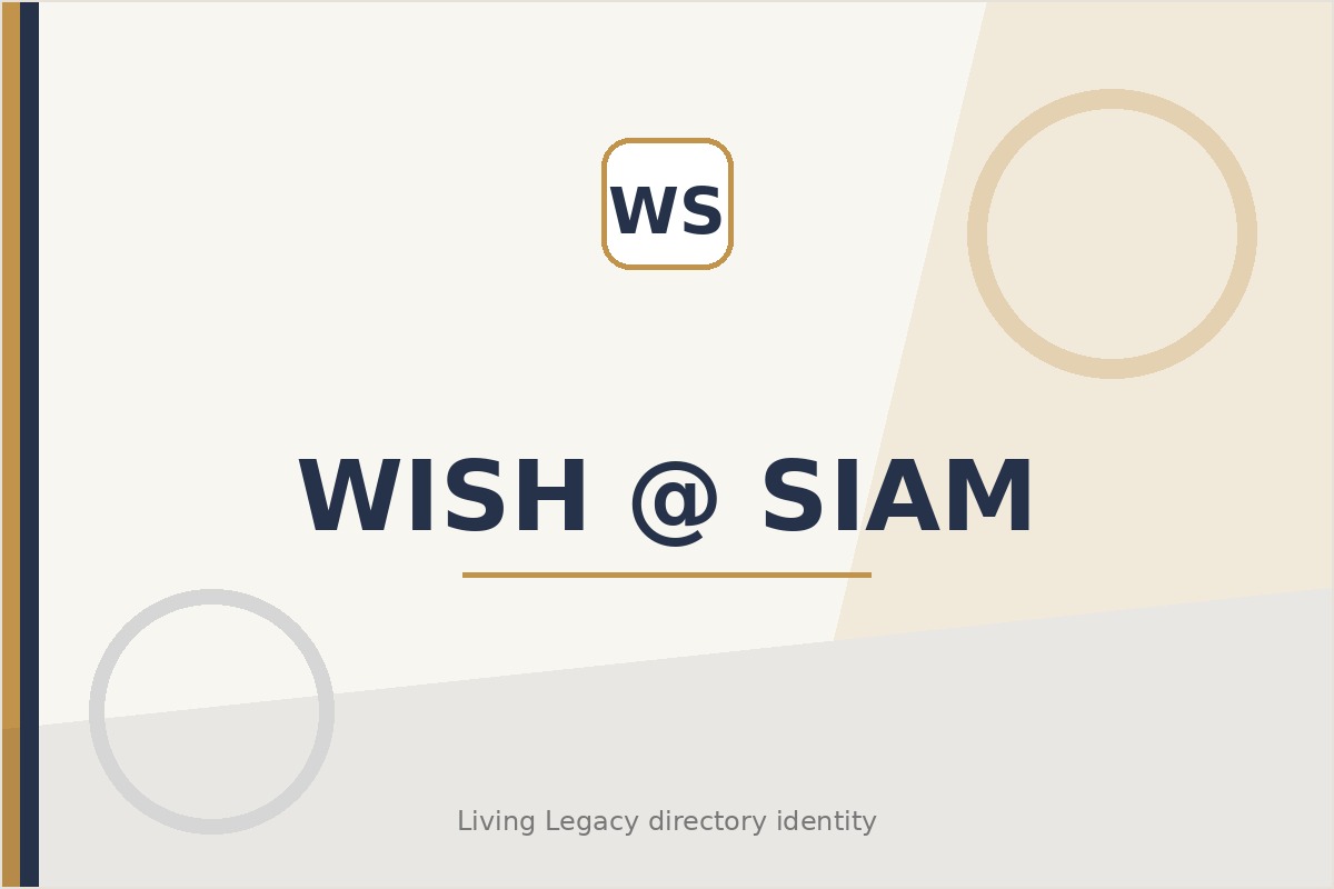 WISH @ SIAM project