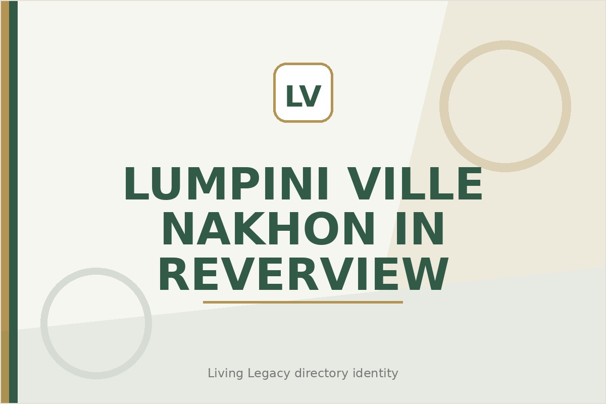 Lumpini Ville Nakhon In - Reverview project