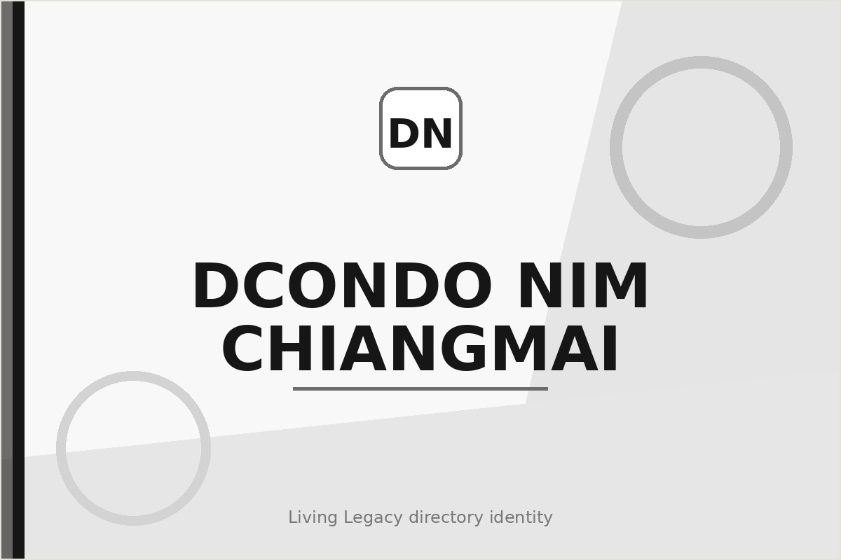 Dcondo Nim Chiangmai project