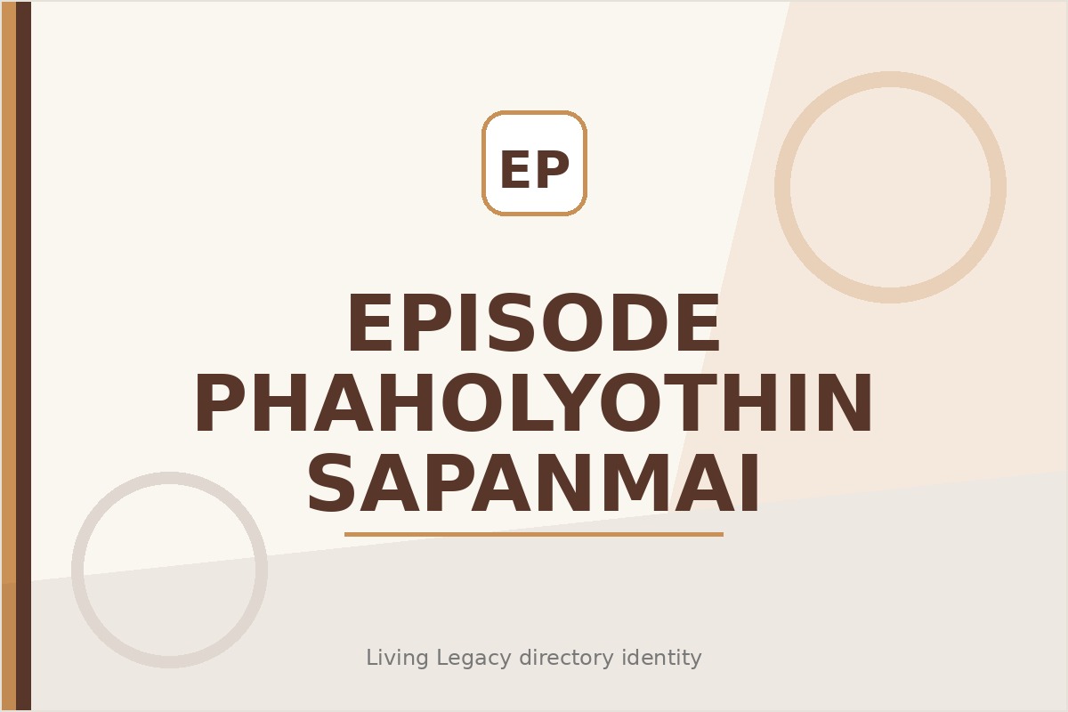 Episode Phaholyothin - Sapanmai project