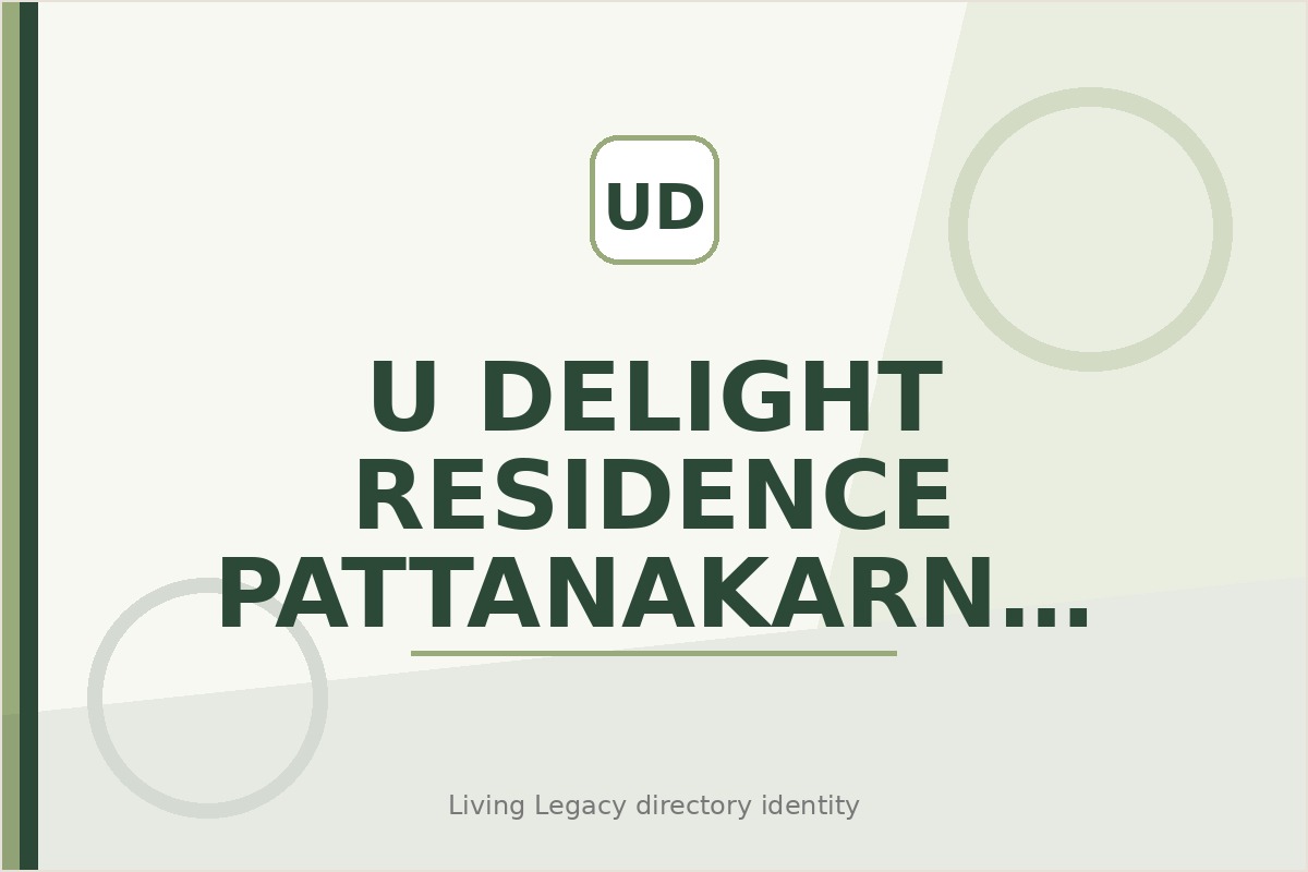U Delight Residence Pattanakarn - Thonglor project