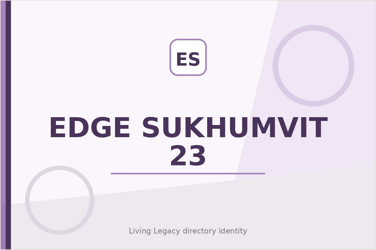 Edge Sukhumvit 23 project