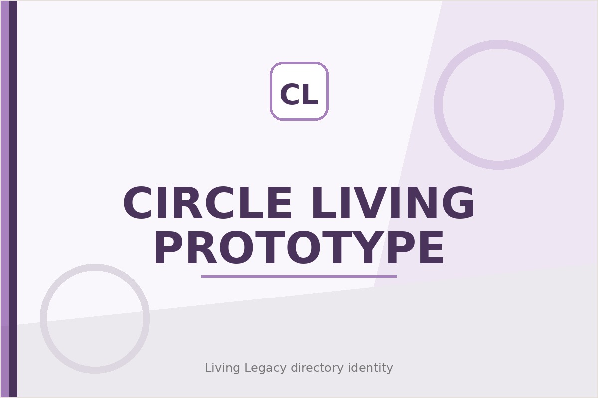 Circle Living Prototype project