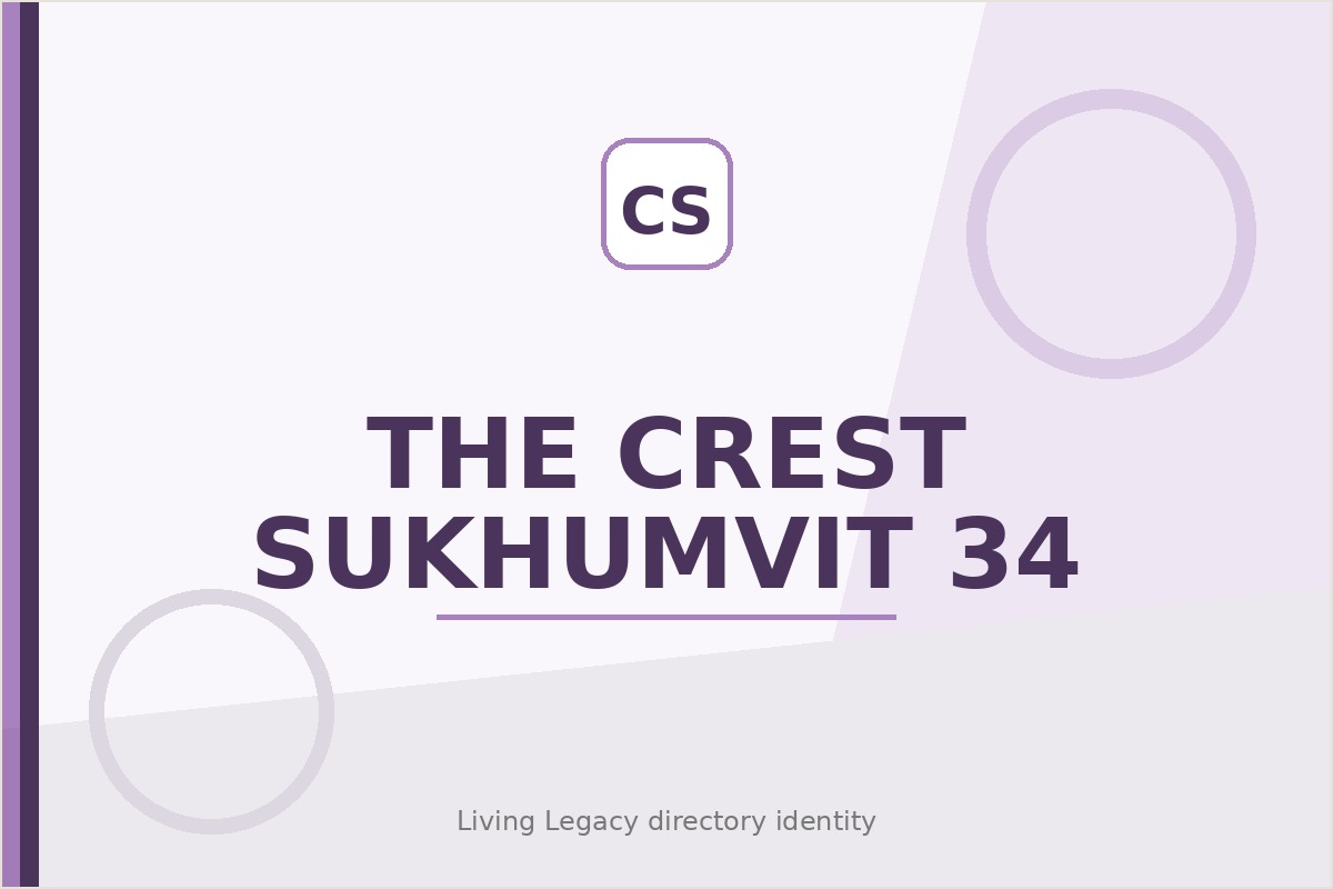 The Crest Sukhumvit 34 project