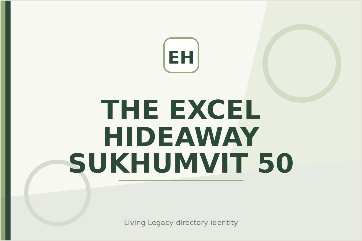 The Excel Hideaway Sukhumvit 50 project