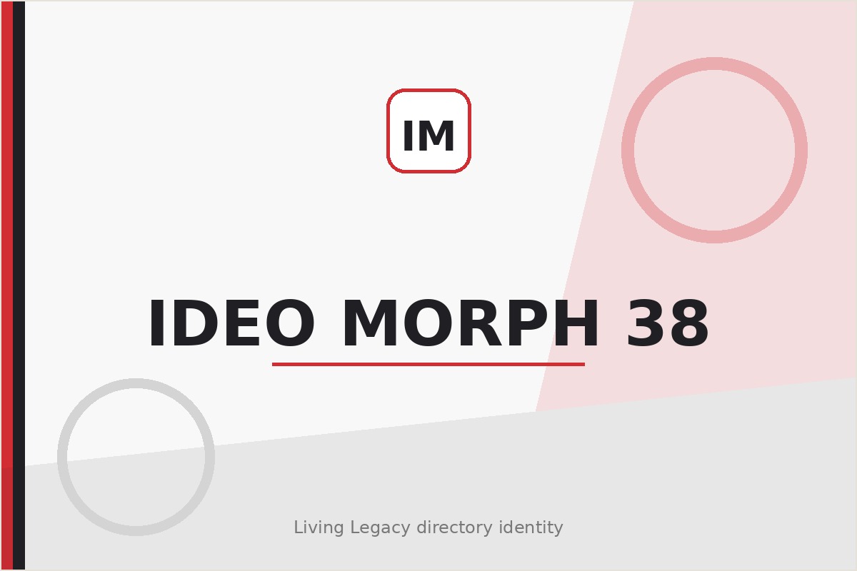 Ideo Morph 38 project