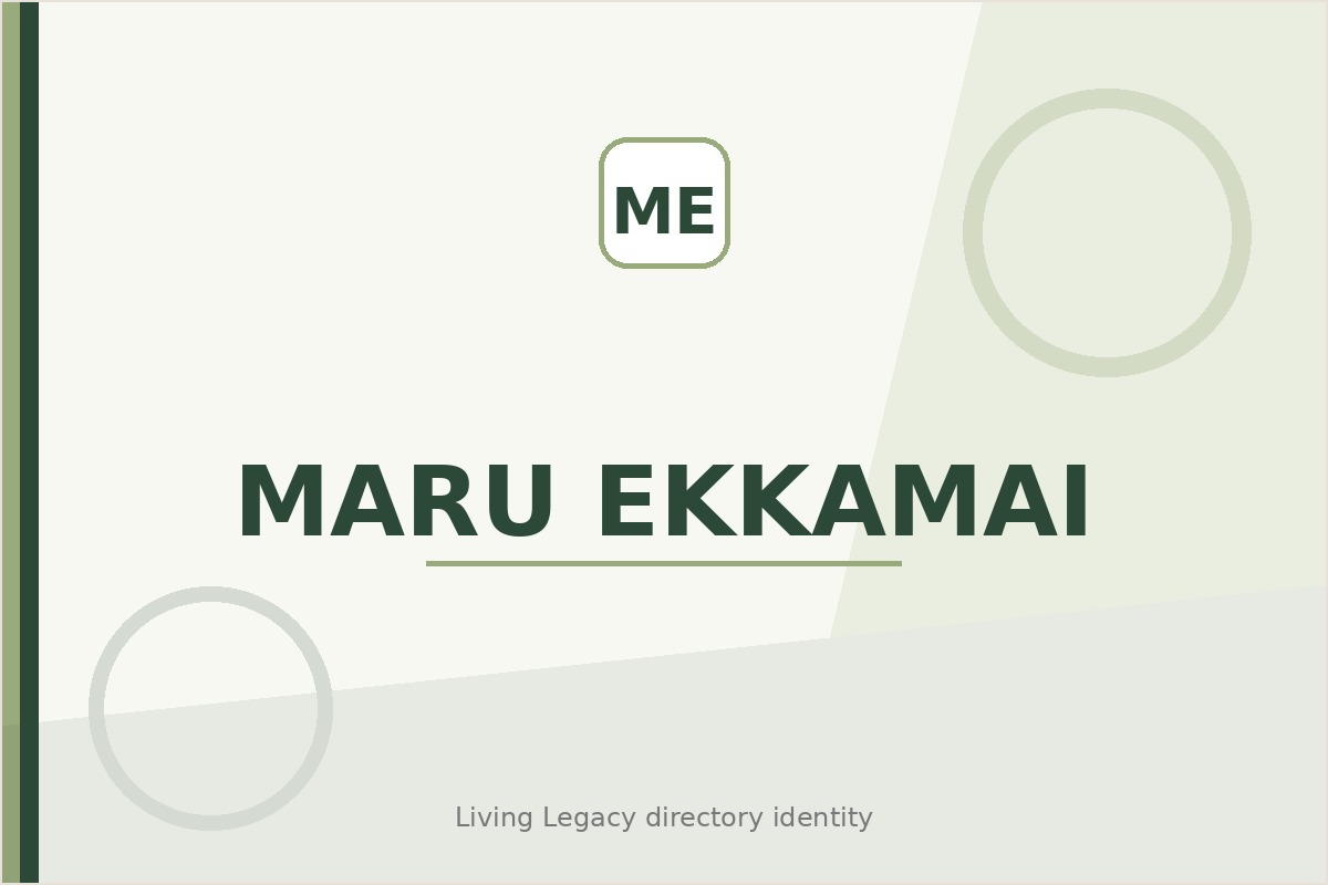 Maru Ekkamai project