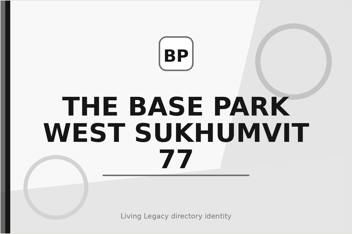 The Base Park West Sukhumvit 77 project