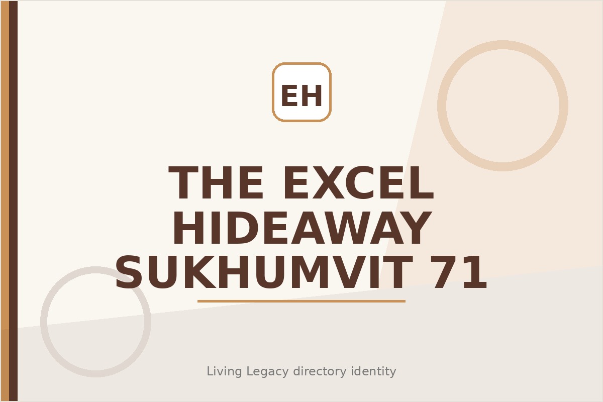 The Excel Hideaway Sukhumvit 71 project