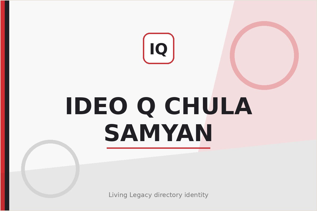 Ideo Q Chula - Samyan project