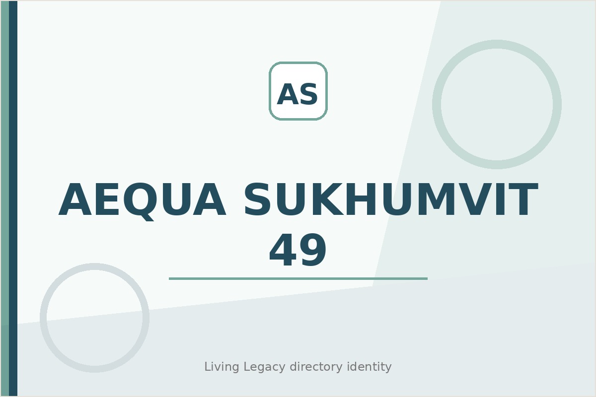Aequa Sukhumvit 49 project