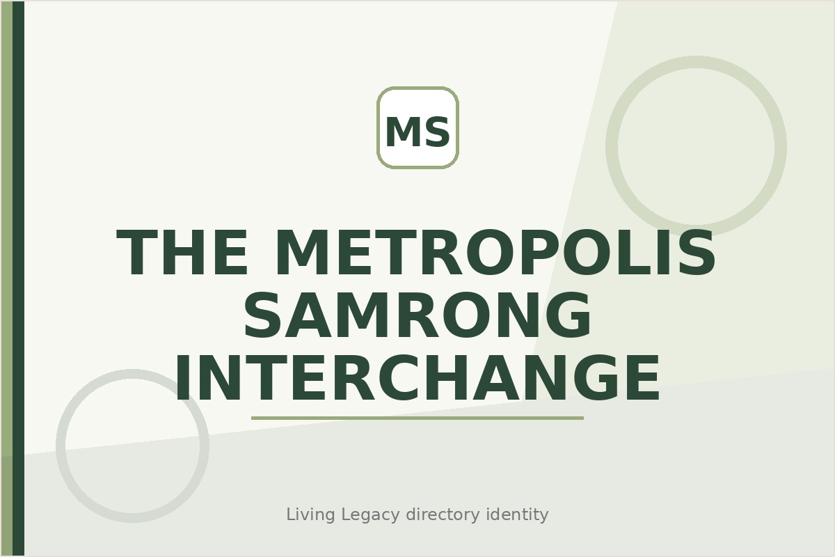 The Metropolis Samrong Interchange project