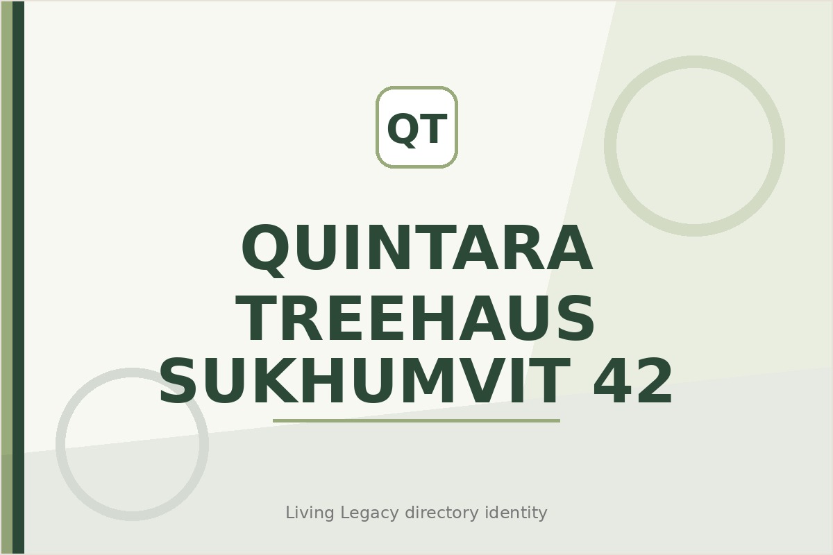 Quintara Treehaus Sukhumvit 42 project
