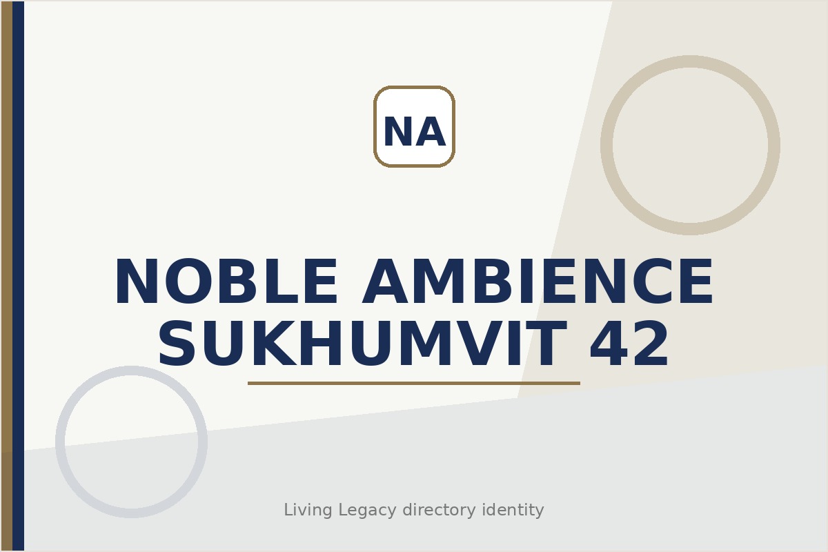 Noble Ambience Sukhumvit 42 project