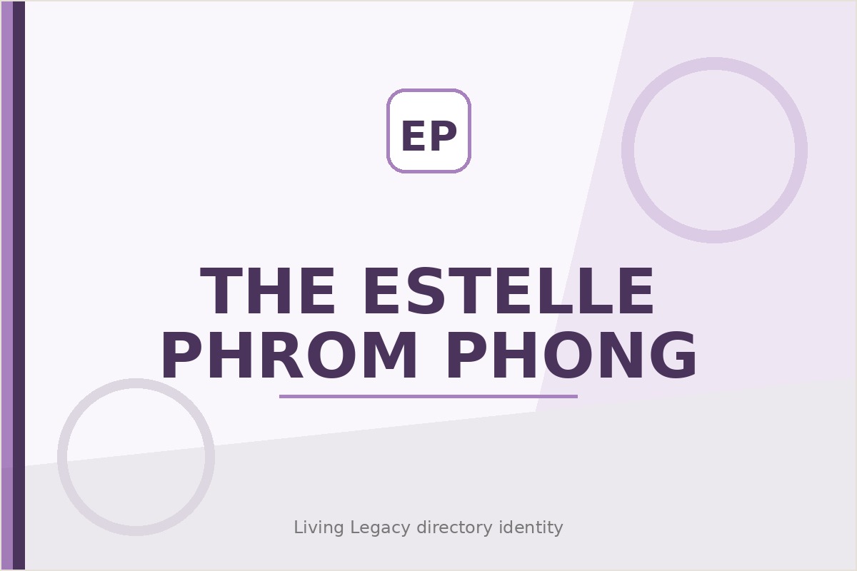 The Estelle Phrom Phong project