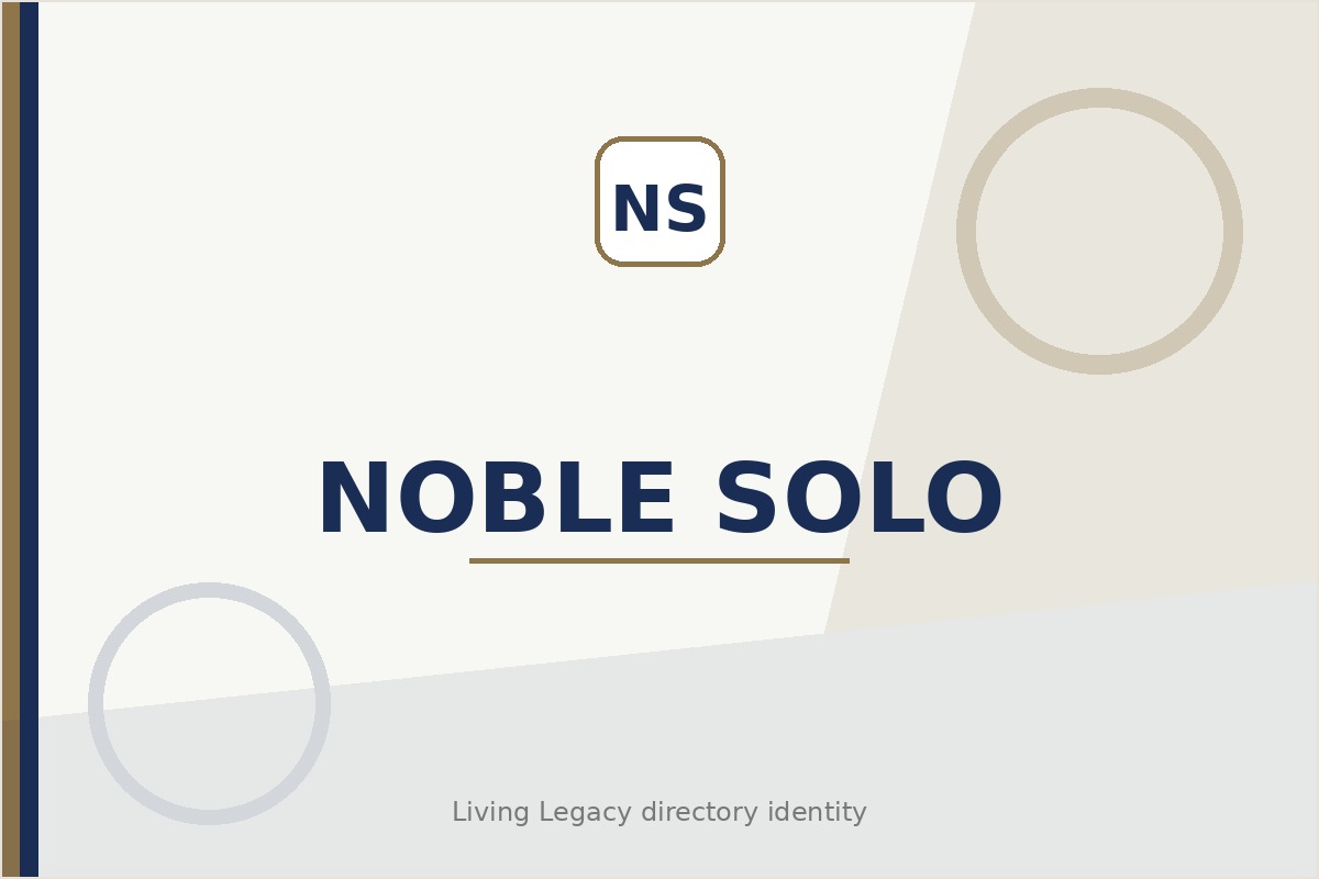 Noble Solo project