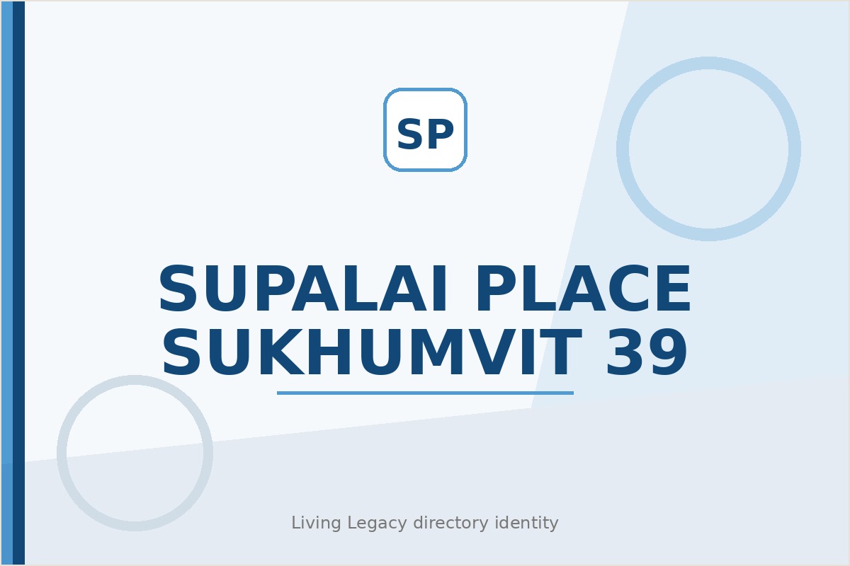 Supalai Place Sukhumvit 39 project