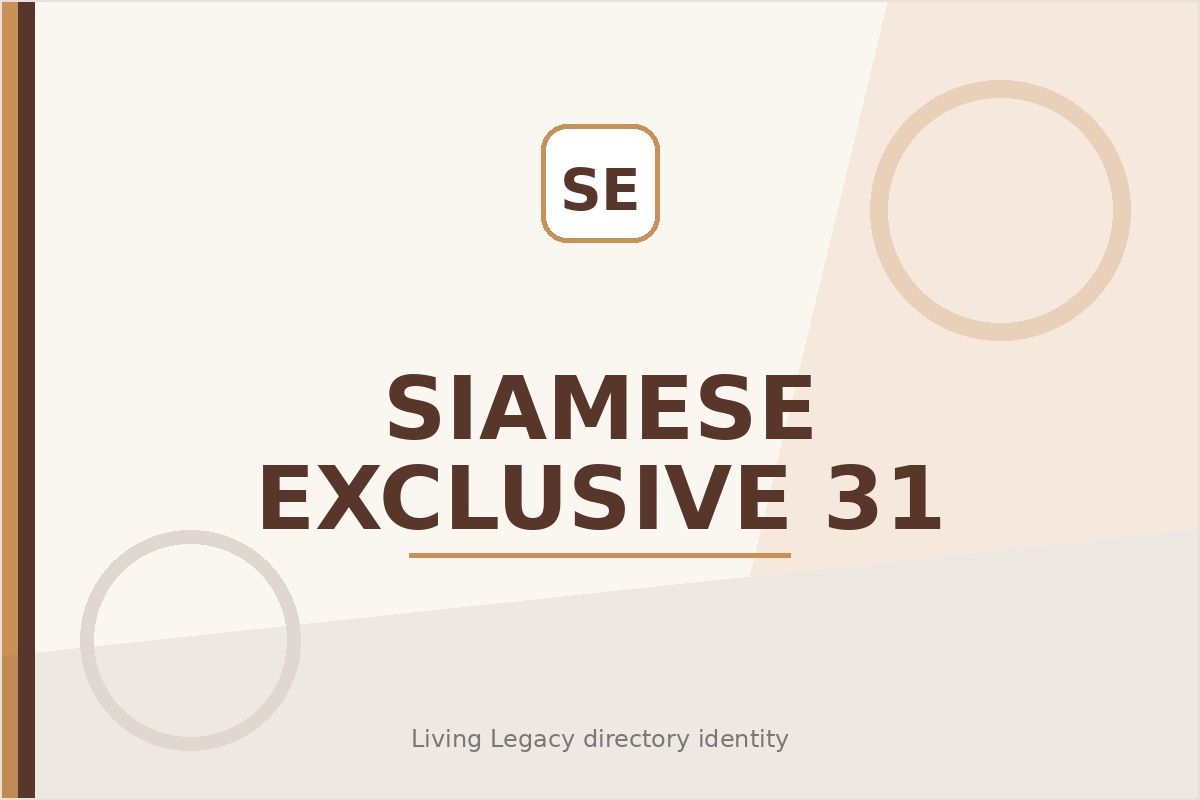 Siamese Exclusive 31 project