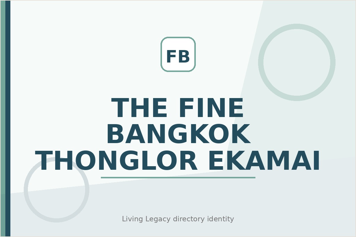 The Fine Bangkok Thonglor - Ekamai project
