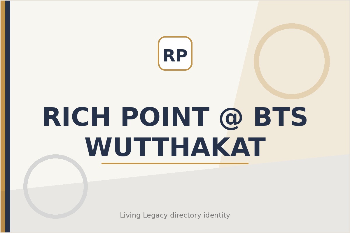 Rich Point @ Bts Wutthakat project