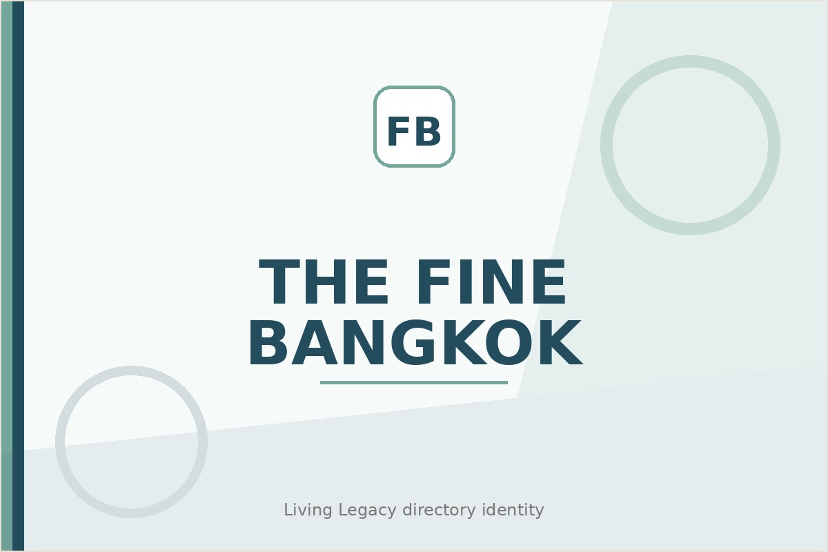 The Fine Bangkok project