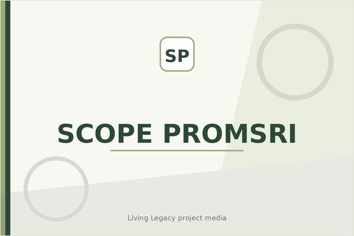 Scope Promsri project