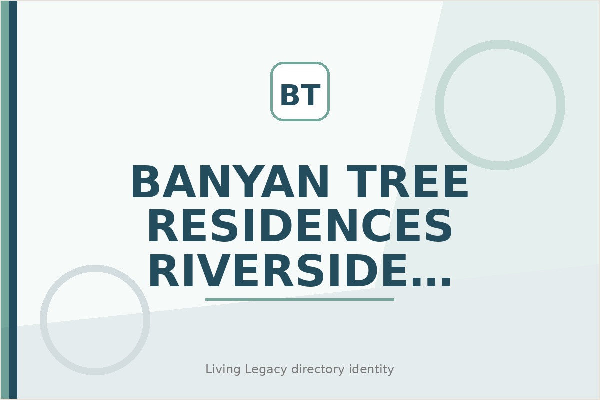 Banyan Tree Residences Riverside Bangkok project