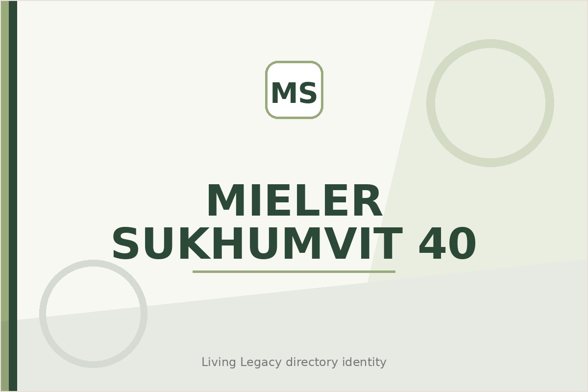 Mieler Sukhumvit 40 project