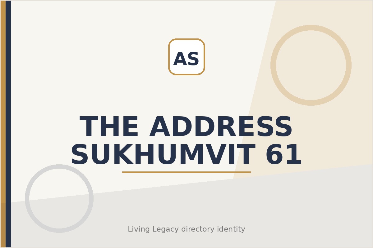The Address Sukhumvit 61 project