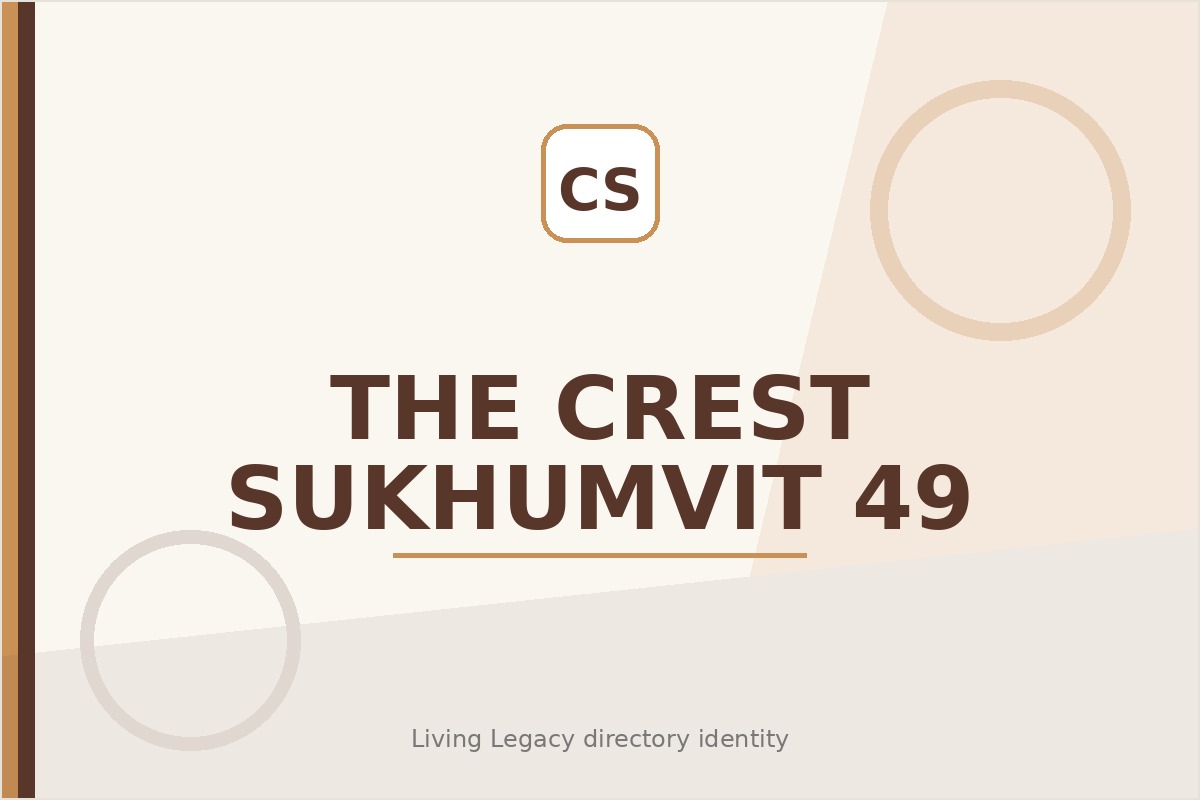 The Crest Sukhumvit 49 project